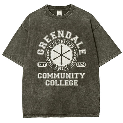 Sunnydale Community College Vintage Distressed T-shirt
