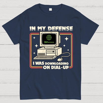 Defense Protocol Dial-Up Geek T-Shirt