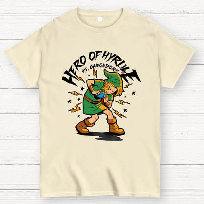 Hero Game Music Comic Geek T-Shirt