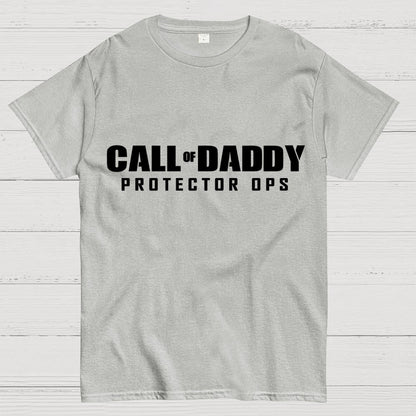 Gamer Dad Call of Daddy Geek T-Shirt