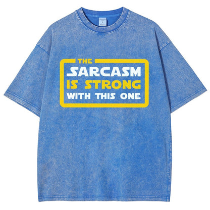 Humor Sarcasm Vintage Distressed T-shirt