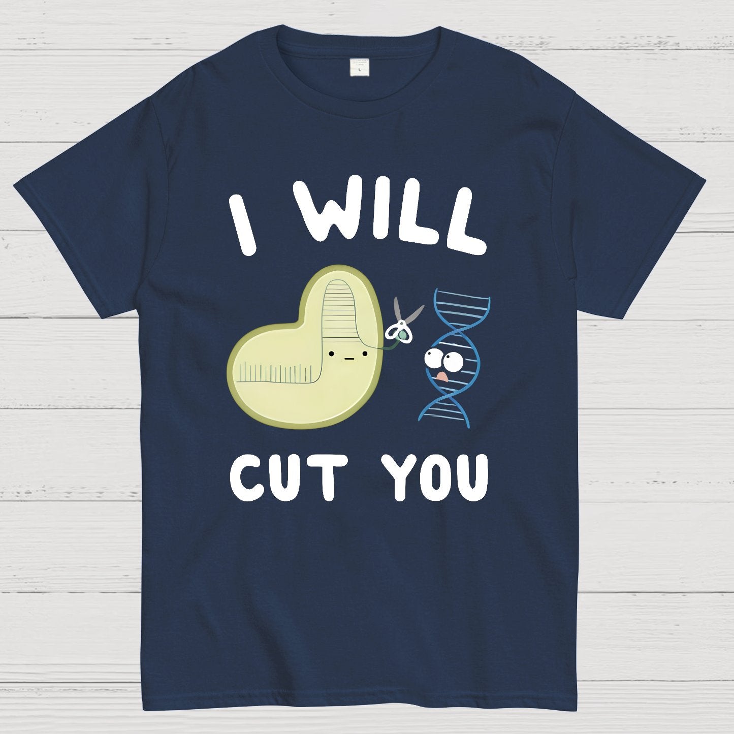 Crispr Will Cut You Geeky T-Shirt