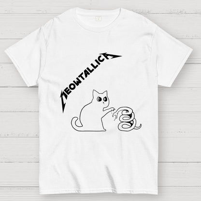 The Black Meow Geek T-Shirt
