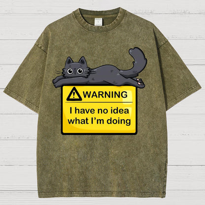 Warning, I Don't Know What I'm Doing! Vintage Distressed T-shirt