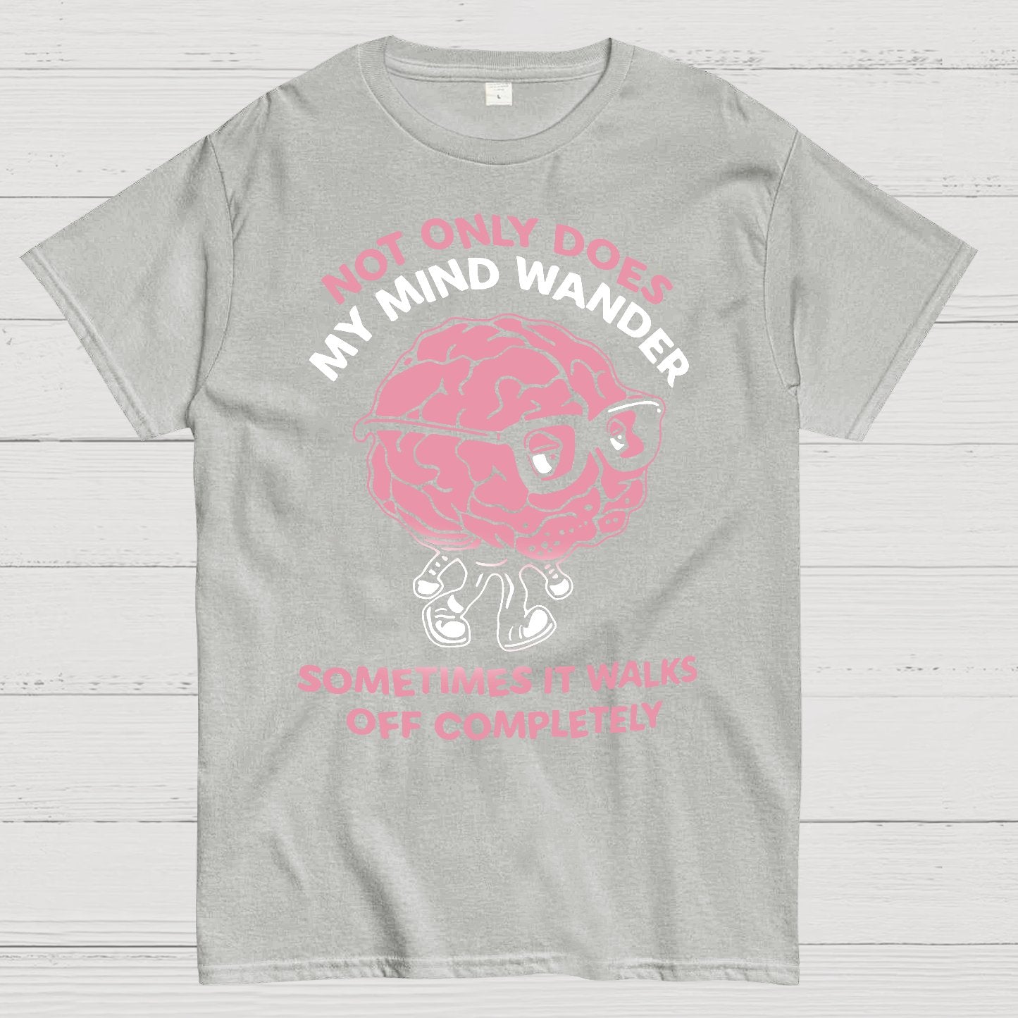 My Mind Wanders Geek T-Shirt
