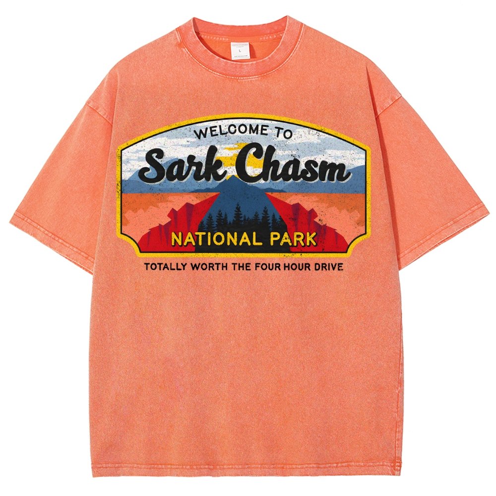 Welcome To Sarcasm Remix Vintage Distressed T-shirt
