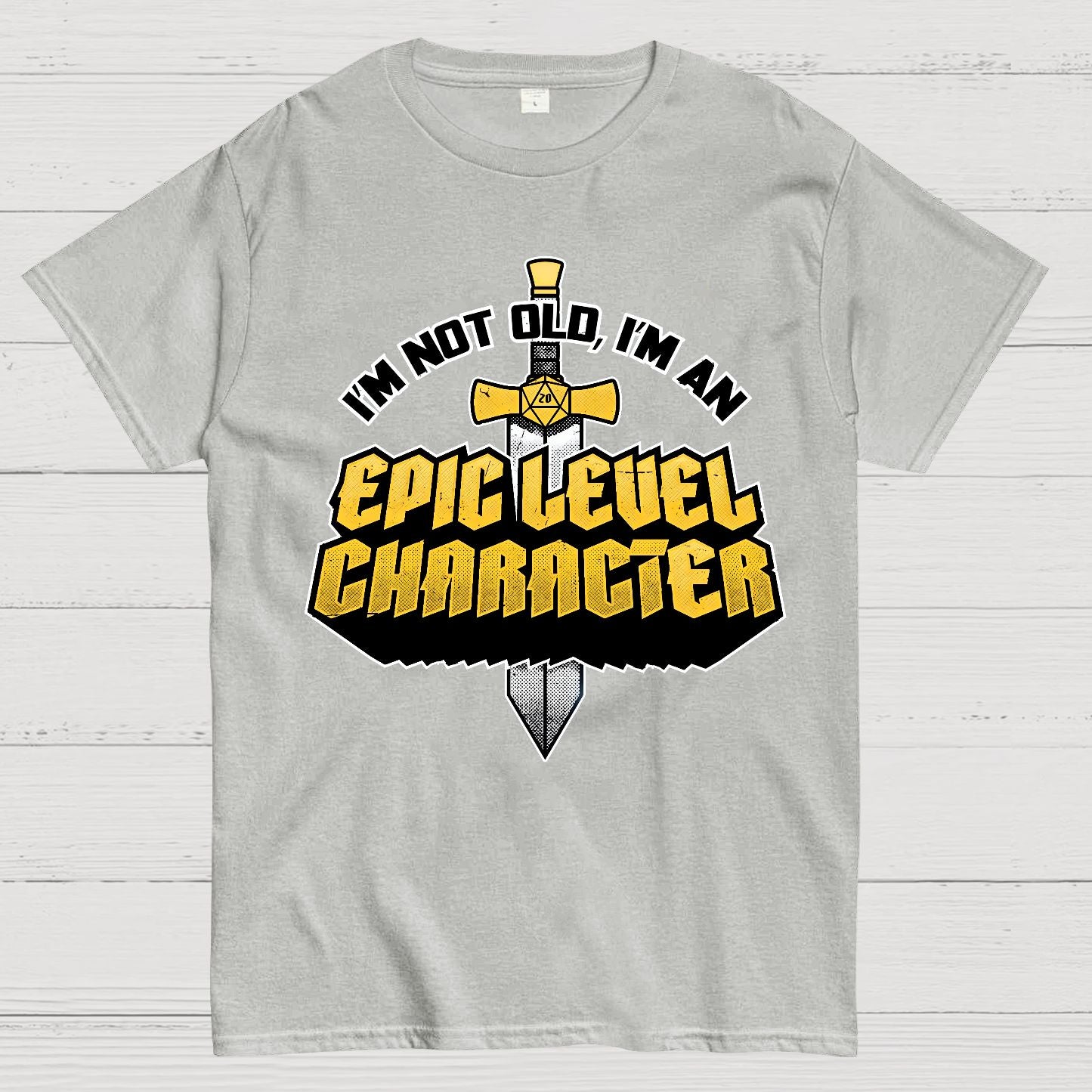 Epic Level Character Geek T-Shirt