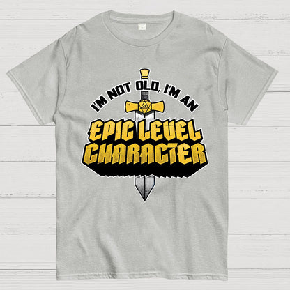 Epic Level Character Geek T-Shirt