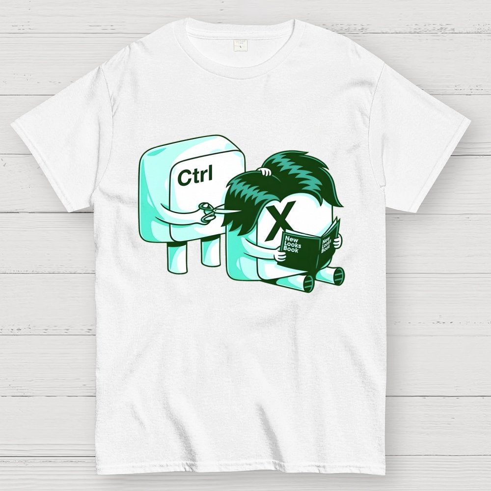 Funny Ctrl X Unisex Geek T-Shirt 2508001692