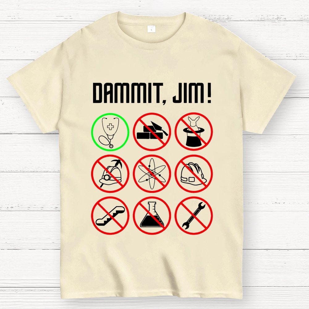Darn It Jim Geek T-Shirt