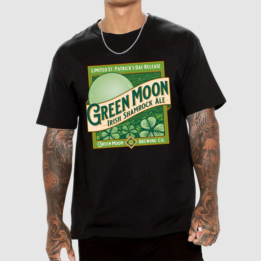 Green Moon Geek T-Shirt