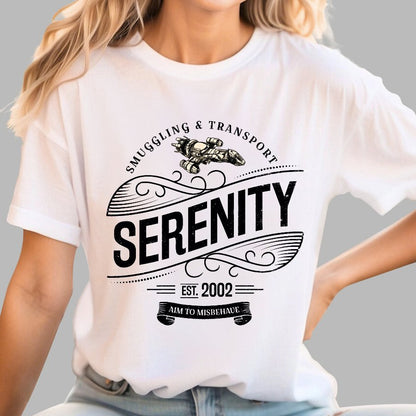 Serenity - Inspired Smuggling and Transport Nerdy T-Shirt