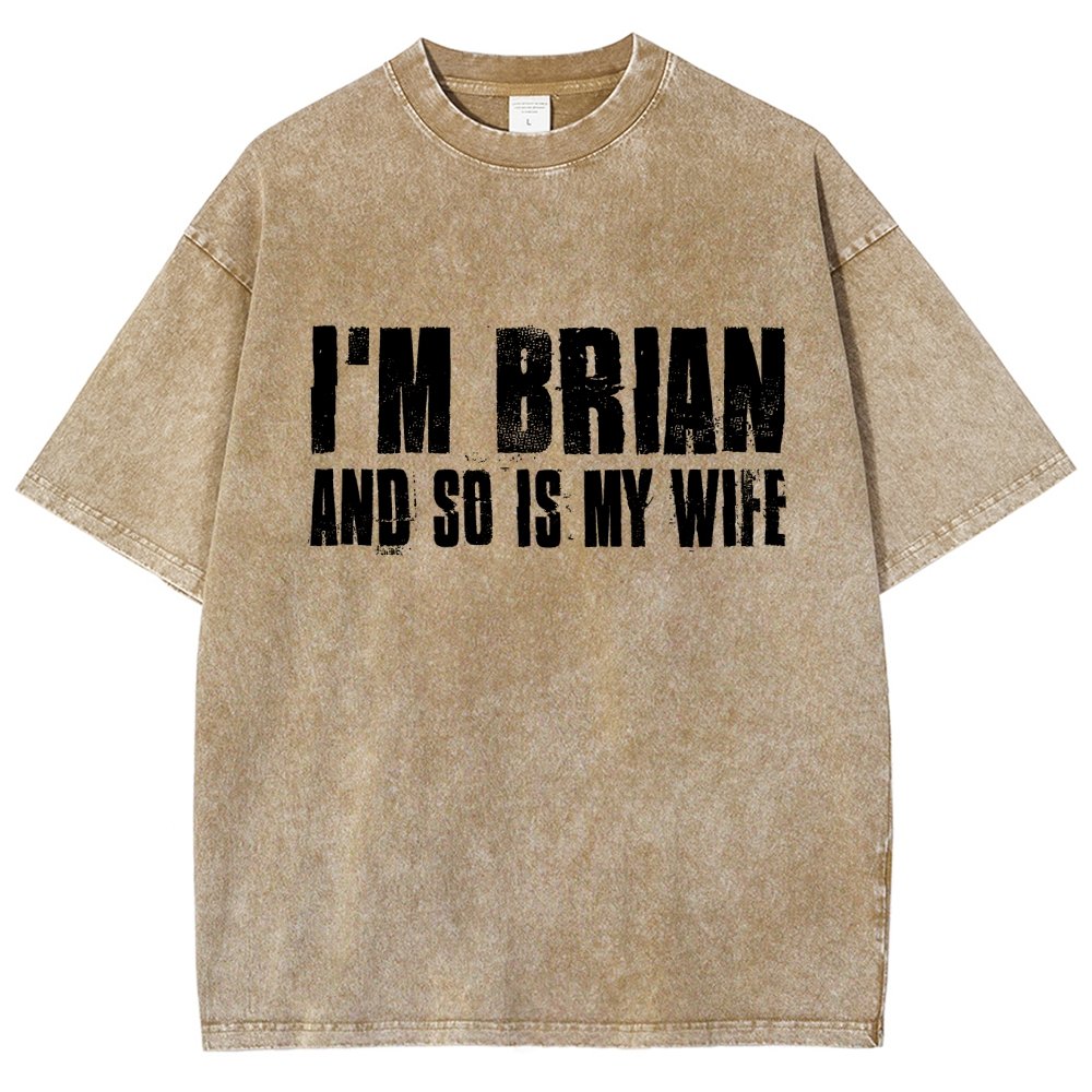 I'm Fred And So Is My Wife Vintage Distressed T-shirt