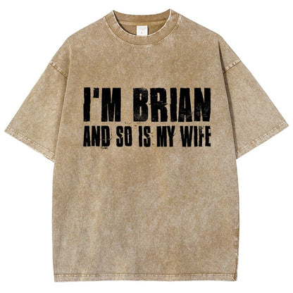 I'm Fred And So Is My Wife Vintage Distressed T-shirt