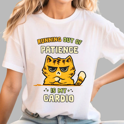 Running Out Of Patience Geek T-Shirt