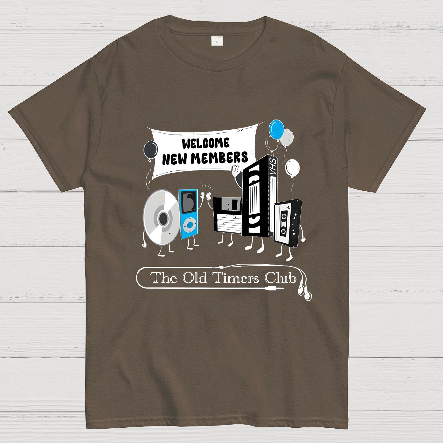 Old Timers Club Geek T-Shirt