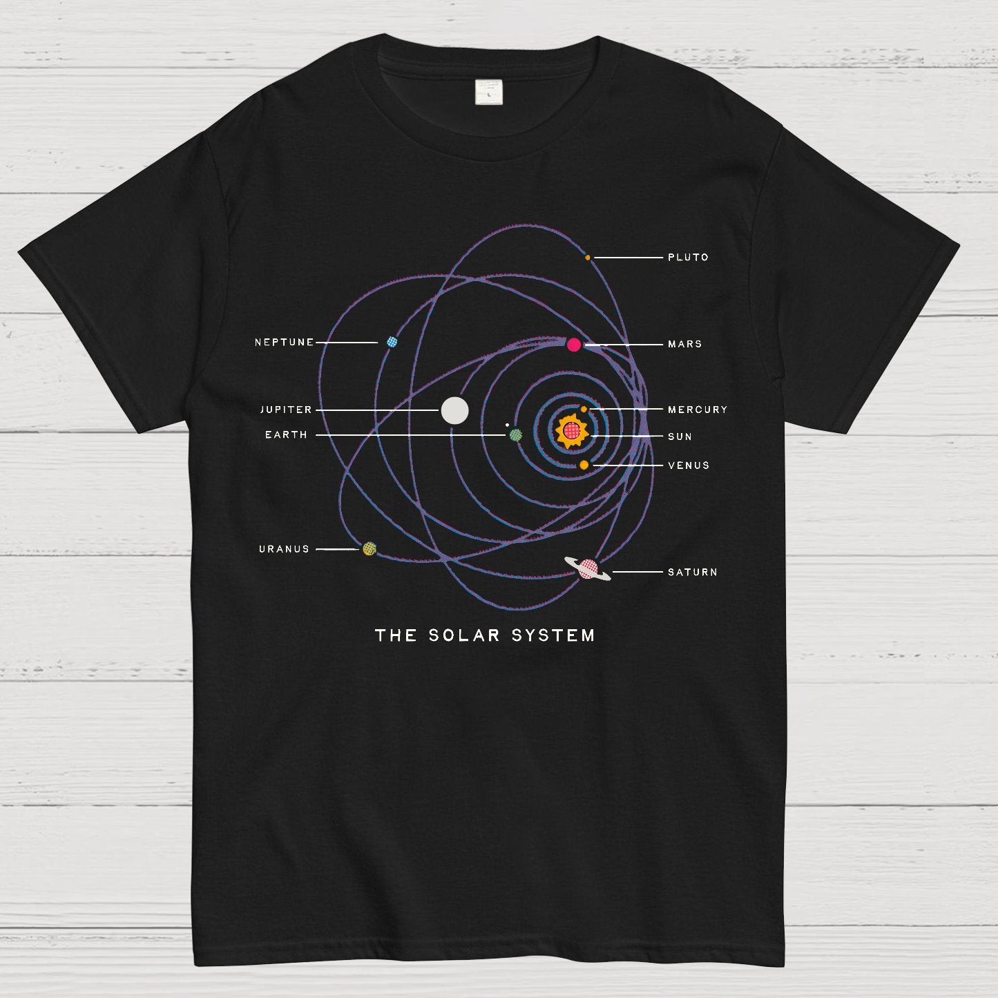 New Solar System Geek T-Shirt