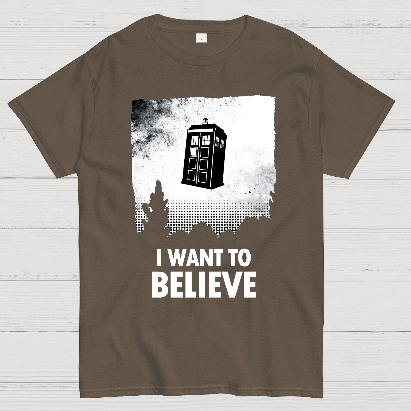 I Want To Believe Geek T-Shirt