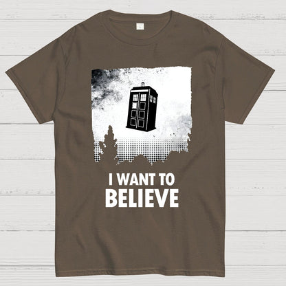 I Want To Believe Geek T-Shirt