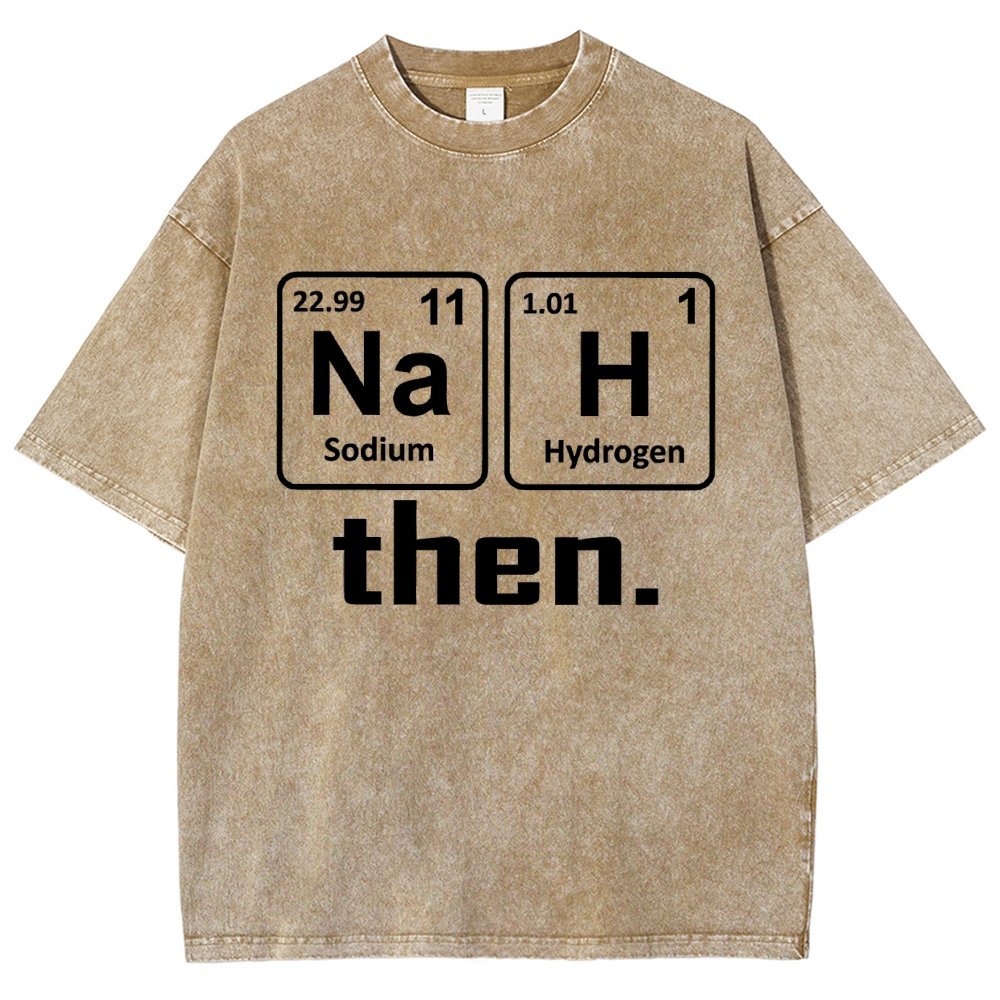 Nah Then Vintage Distressed T-shirt