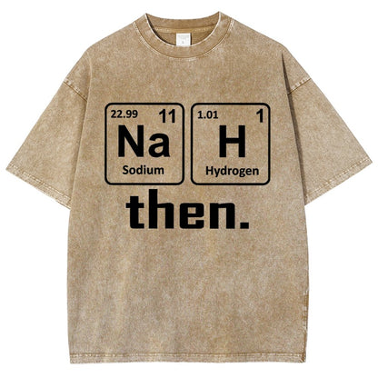 Nah Then Vintage Distressed T-shirt