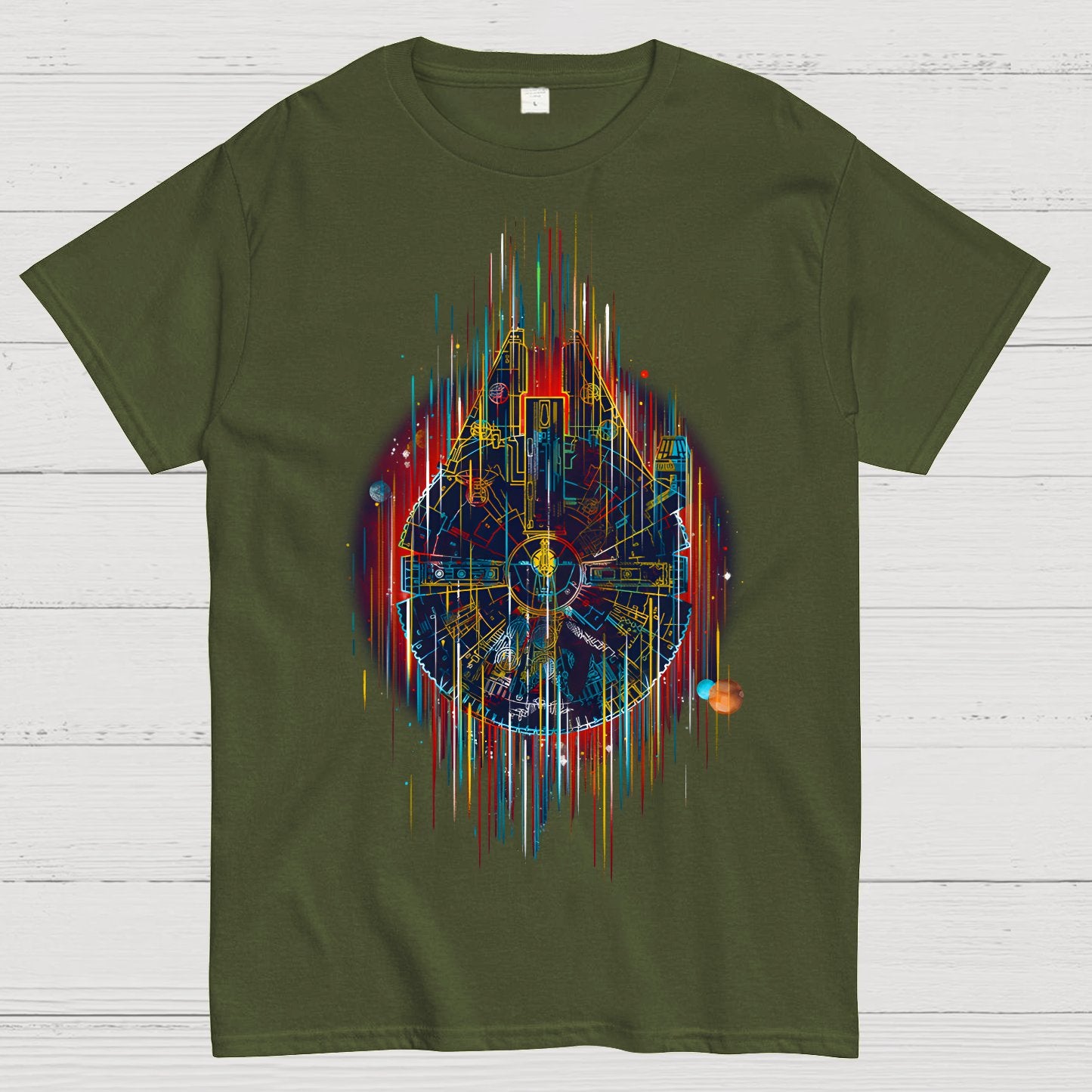 The Neon Falcon Geek T-Shirt