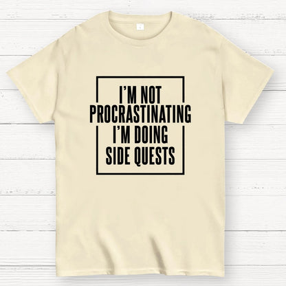 I'm Doing Side Quests Humor Gaming Geek T-Shirt