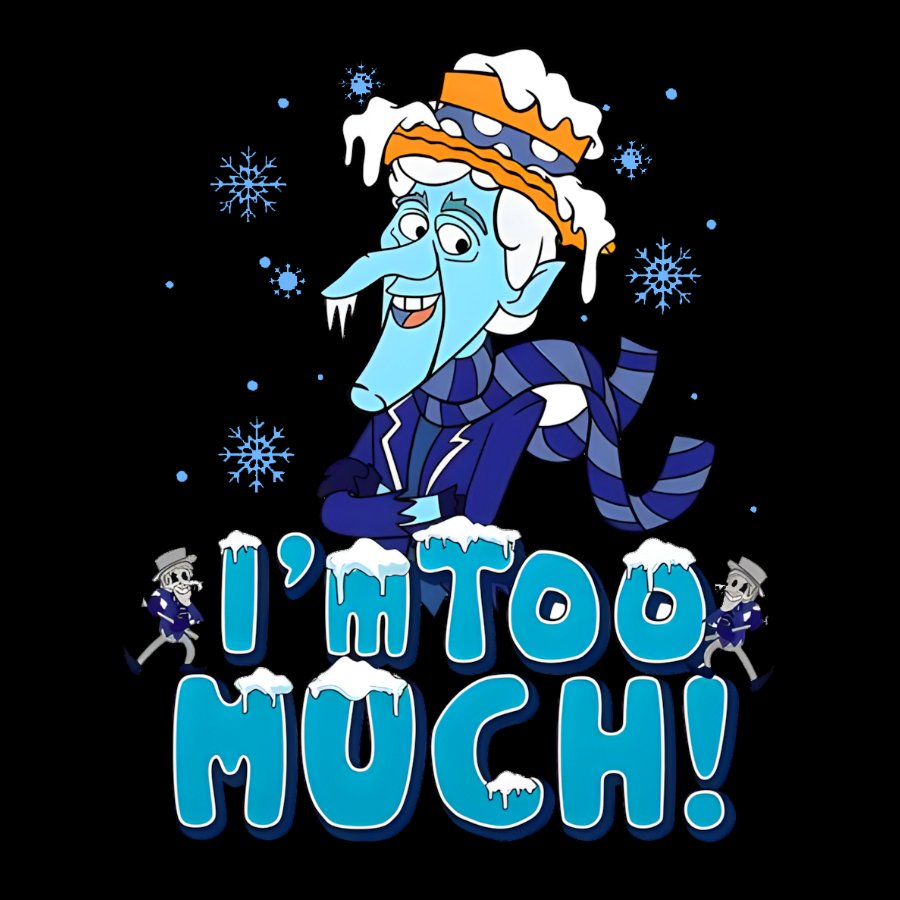 Winter Brothers' Christmas Matching I'm Too Much Geek T-Shirt