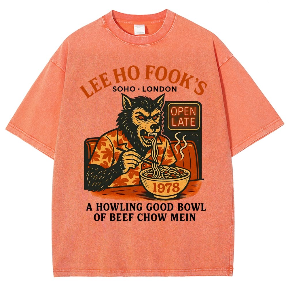 Mystery Town's 1978 Werewolf Vintage Distressed T-shirt