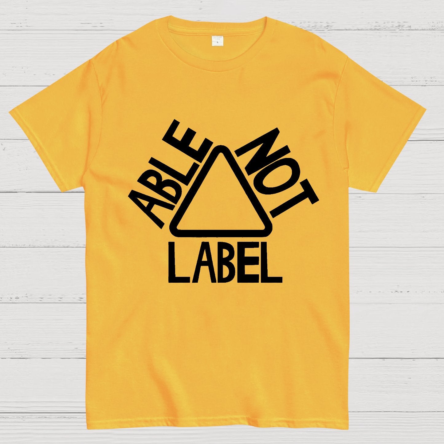 See the Able Not the Label Awareness Geek T-Shirt