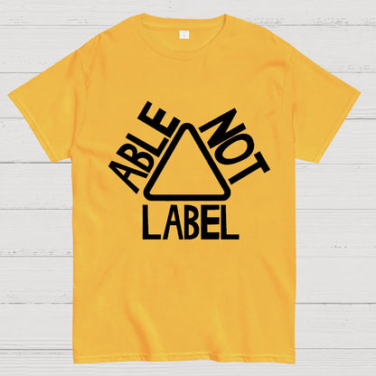 See the Able Not the Label Awareness Geek T-Shirt