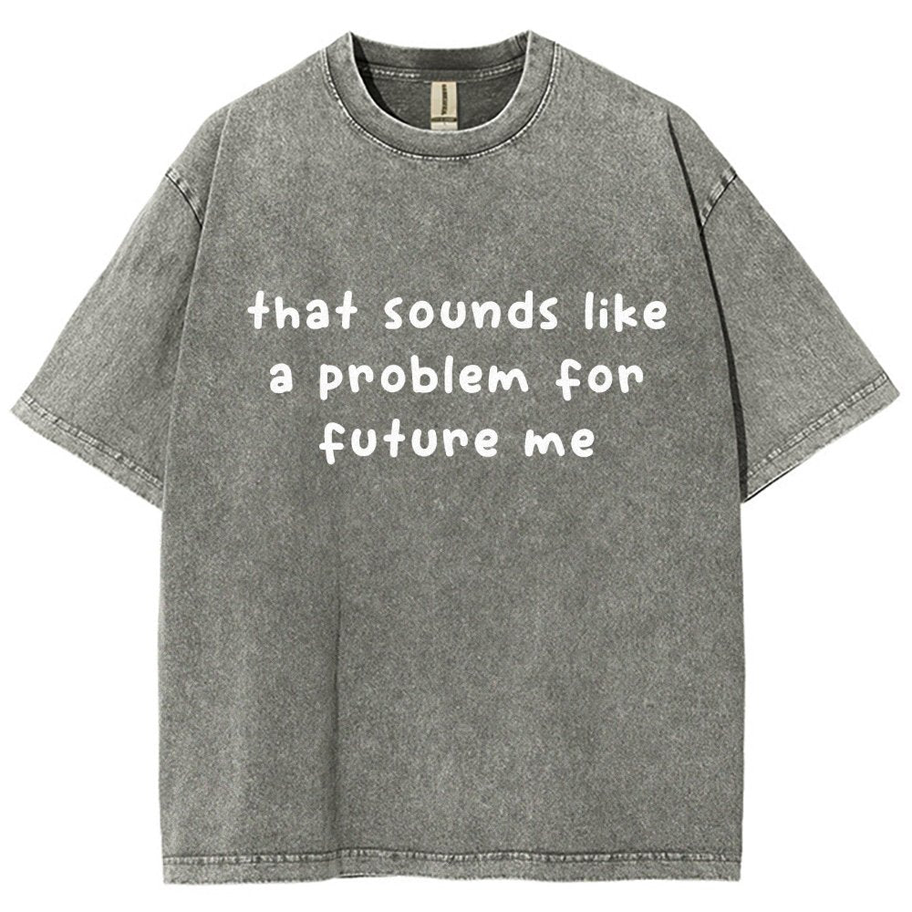 Future Problem Vintage Distressed T-shirt