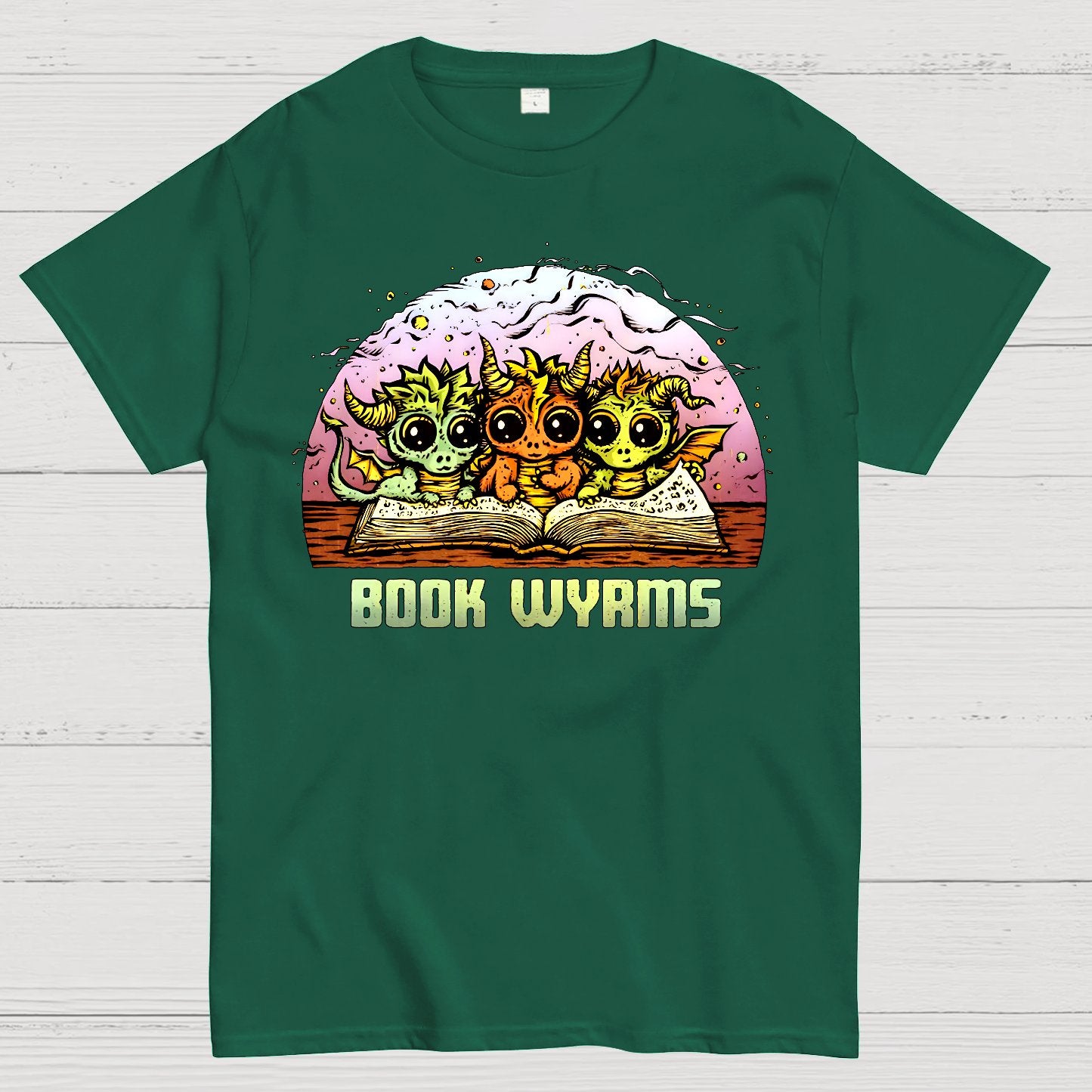 Book Dragon Geek T-Shirt