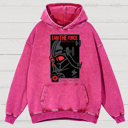 I'm Darkness Vintage Distressed Hoodie
