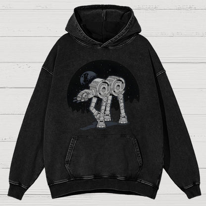 Ack…Ack… Vintage Distressed Hoodie