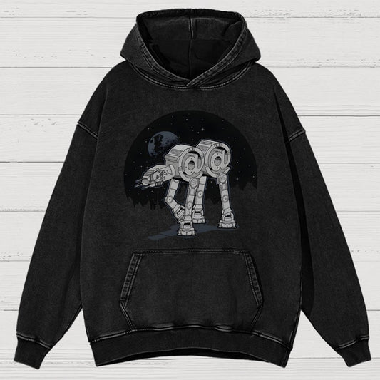 Ack…Ack… Vintage Distressed Hoodie