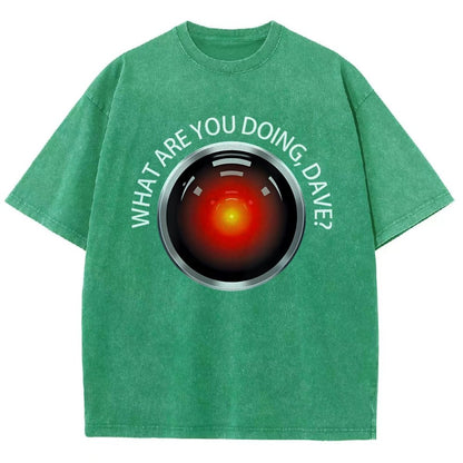 What Are You Doing Dave Vintage Distressed T-shirt