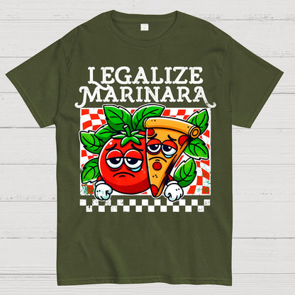 Legalize Marinara Geek T-Shirt