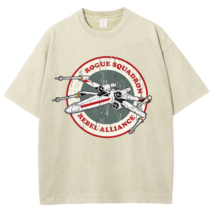 Vintage Rebel Squadron Vintage Distressed T-shirt