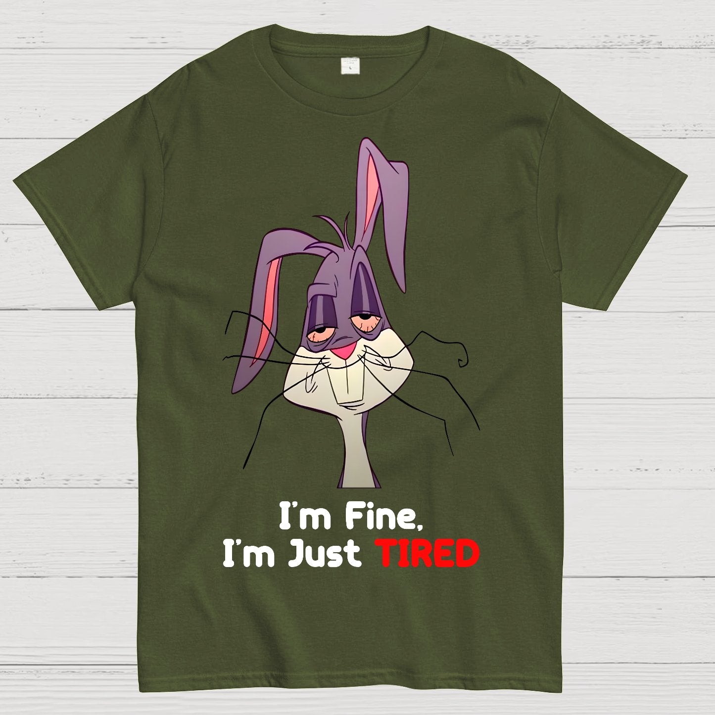 I'm Fine, I'm Just Tired Geek T-Shirt