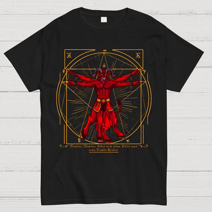 Vitruvian Krampus Geek T-Shirt
