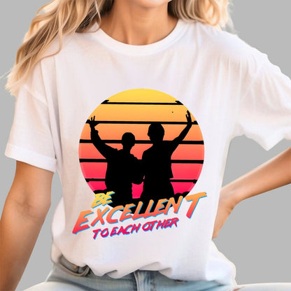 Be excellent to each other Unisex Geek T-Shirt