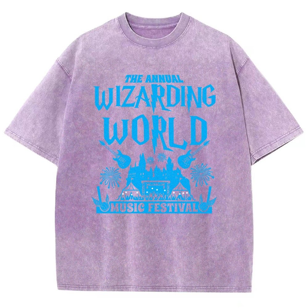 Wizards & Witches Music Festival Vintage Distressed T-shirt