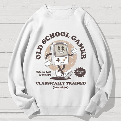 Retro Gamer Geek Cotton Sweatshirt