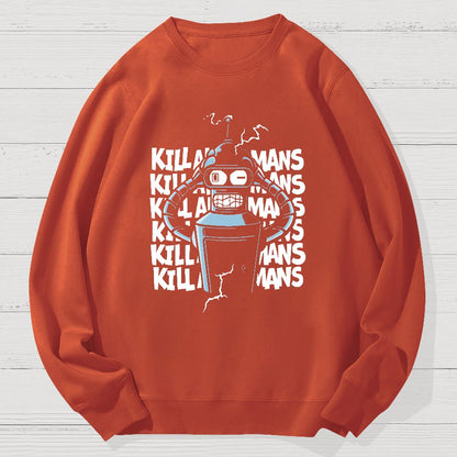 Machine Failure Geek Cotton Sweatshirt