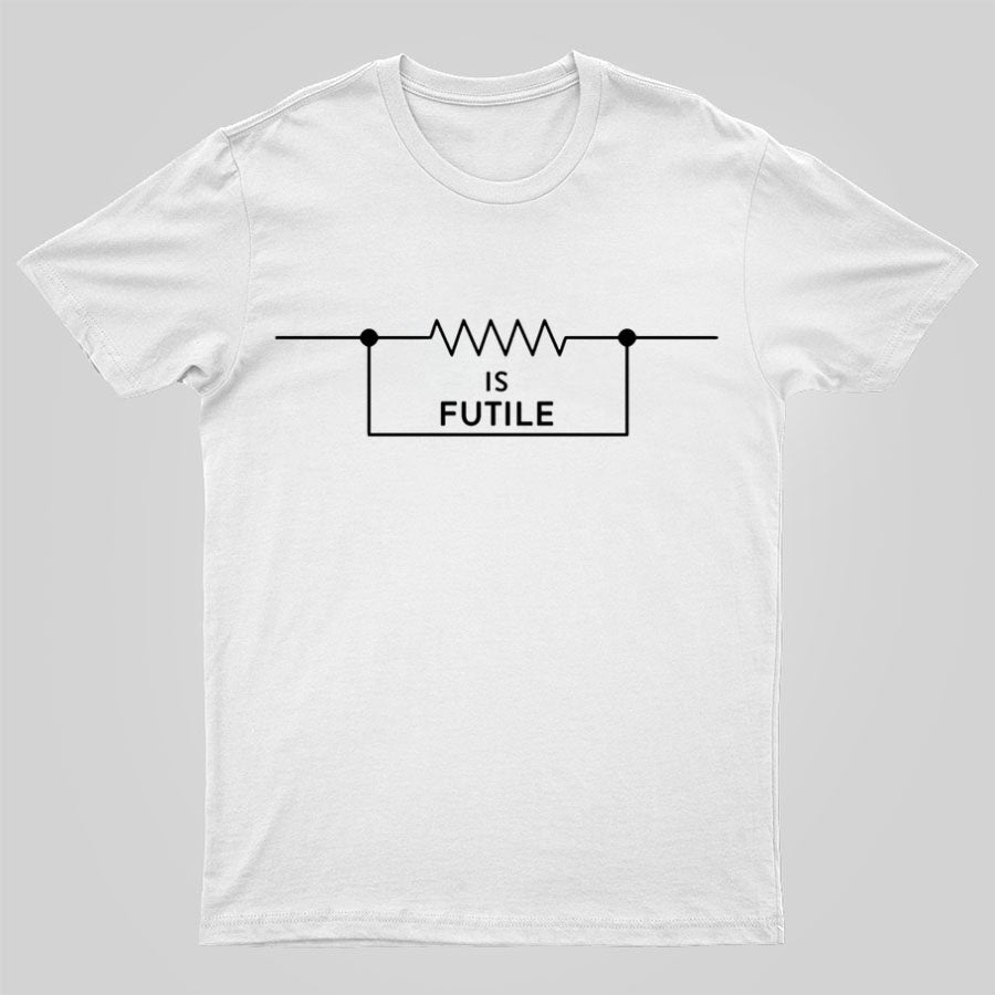 Funny Engineer Resistor Geek Science T-shirt