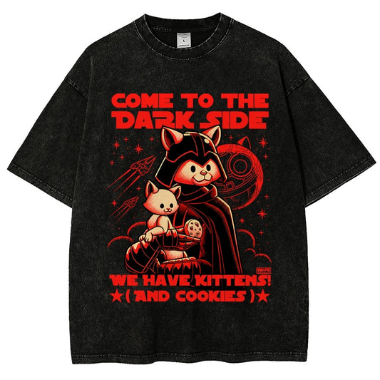 We Have Kittens and Cookies Vintage Distressed T-shirt