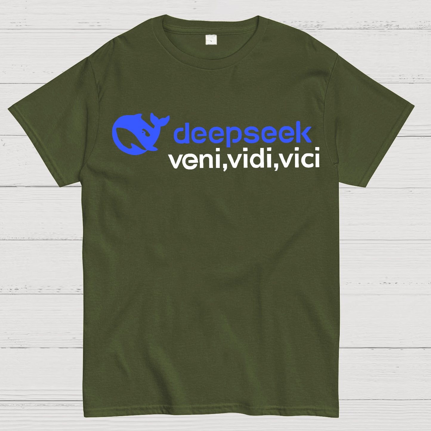 Deepseek R1 Graphic Geek T-Shirt