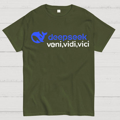 Deepseek R1 Graphic Geek T-Shirt