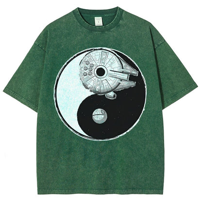 The Power Of Balance Vintage Distressed T-shirt